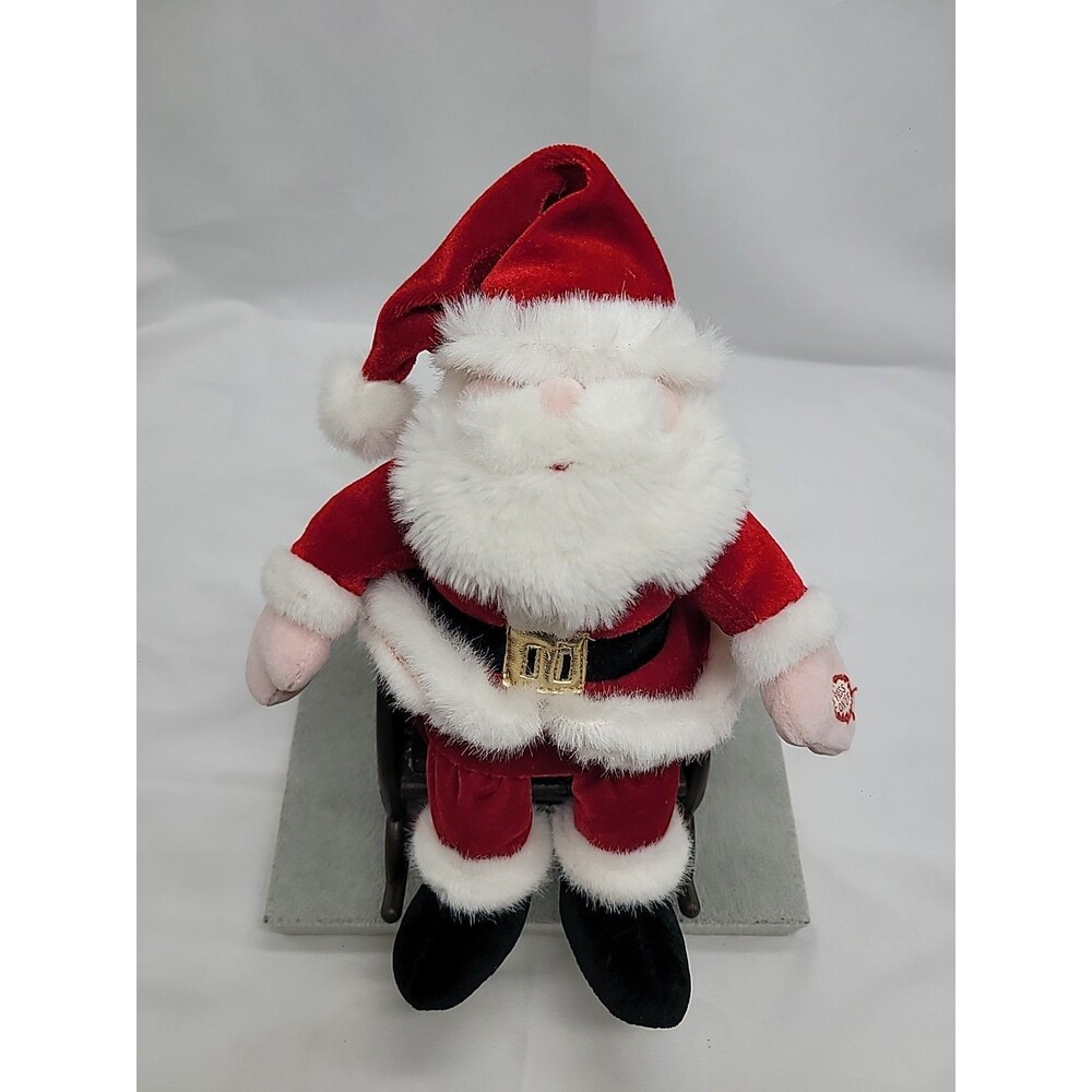 Dandee Dan Dee Animated Rocking Chair Santa Santa Claus Not Working 12"